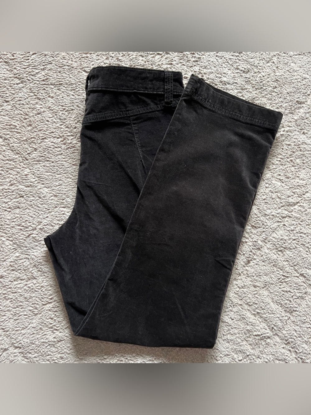 NWT Free People High Time Kick Flare Corduroy Pants Preppy Minimalist Goth Sz‎ 8